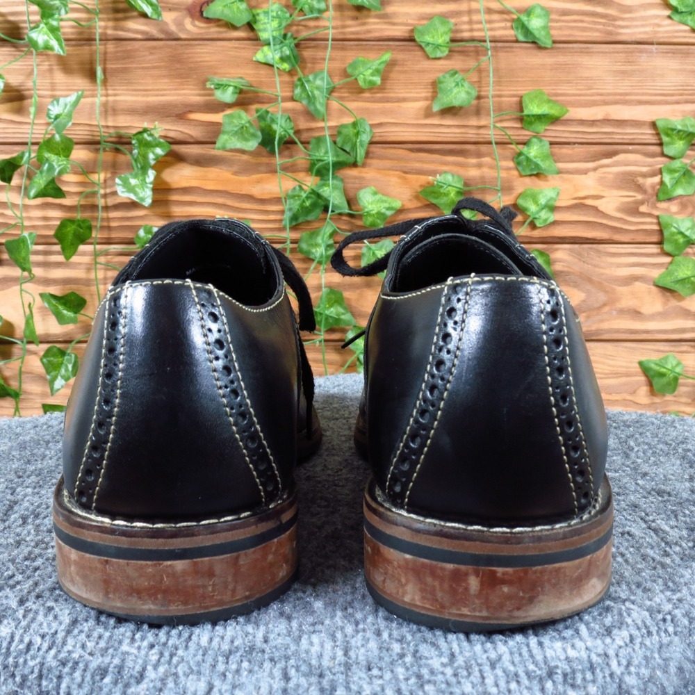 Cole Haan C10439 Mens Oxford Shoes Size 10.5 M Dress Business Black Leather - Picture 5 of 9